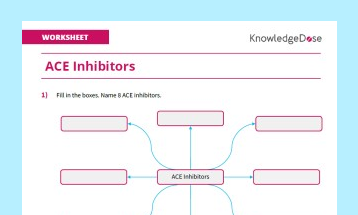 Worksheet: ACE Inhibitors